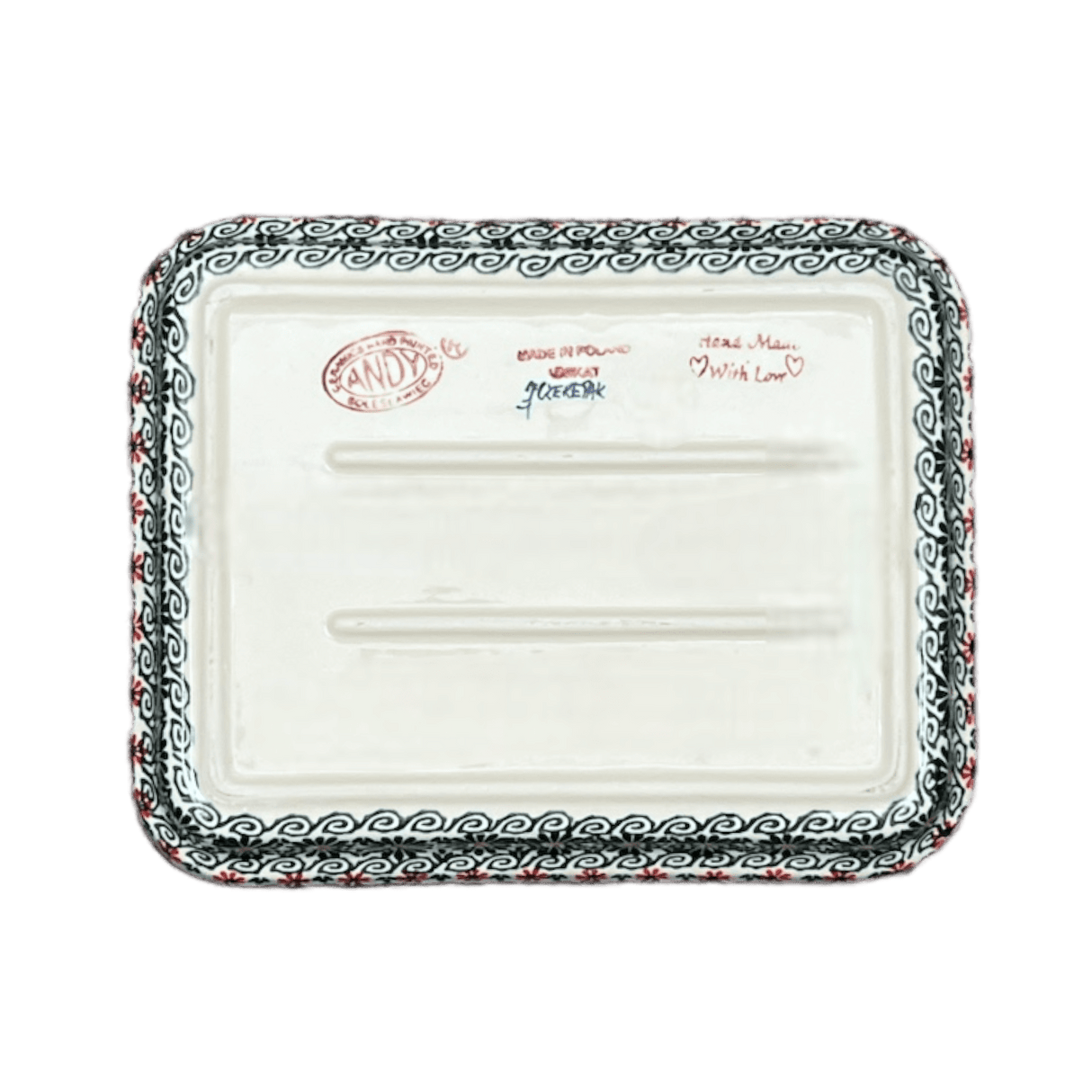 Baker, Rectangular, 8" x 10" in "Garden Breeze" by Andy | NDA125-A48