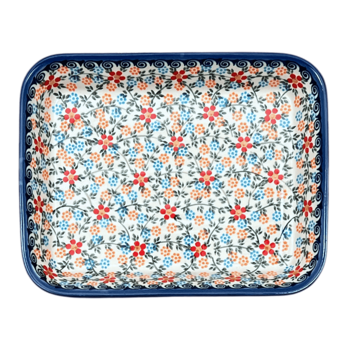 Baker, Rectangular, 8" x 10" in "Meadow in Bloom" by Andy | NDA125-A54