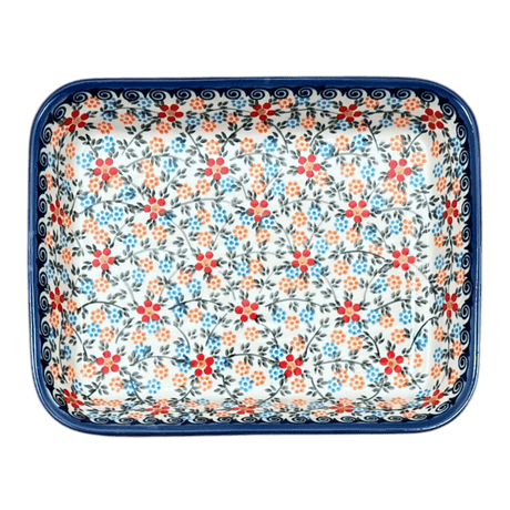 Baker, Rectangular, 8" x 10" in "Meadow in Bloom" by Andy | NDA125-A54