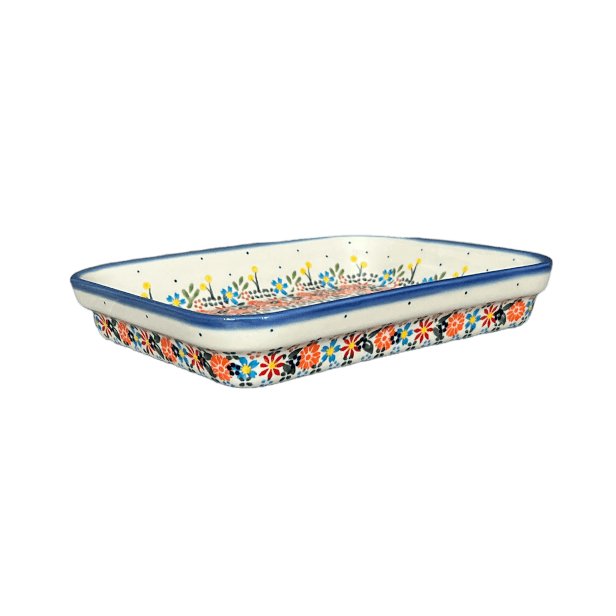 Baker, Rectangular, 8" x 10" in "Bright Bouquet" by Andy | NDA125-A55