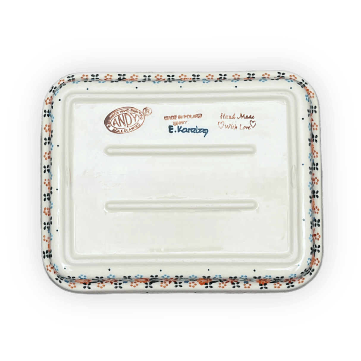 Baker, Rectangular, 8" x 10" in "Bright Bouquet" by Andy | NDA125-A55