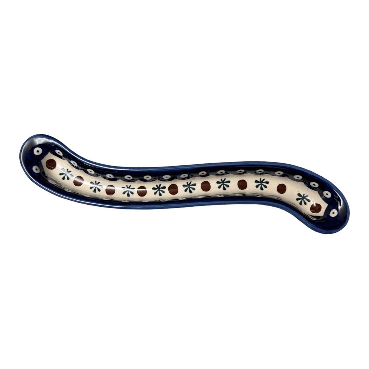 Olive Boat, Curved, 13" x 1.75" in "Mosquito" by Andy | NDA132-24