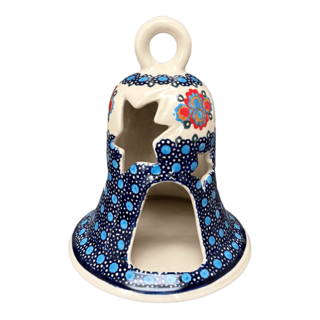 Luminary, Bell, Large, 7" in "Polish Bouquet" by Andy | NDA138-82