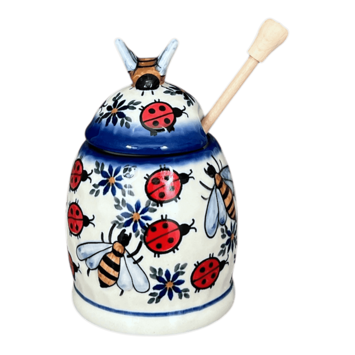 Jar, Honey, 5" in "Lovely Ladybugs" by Andy | NDA18-18