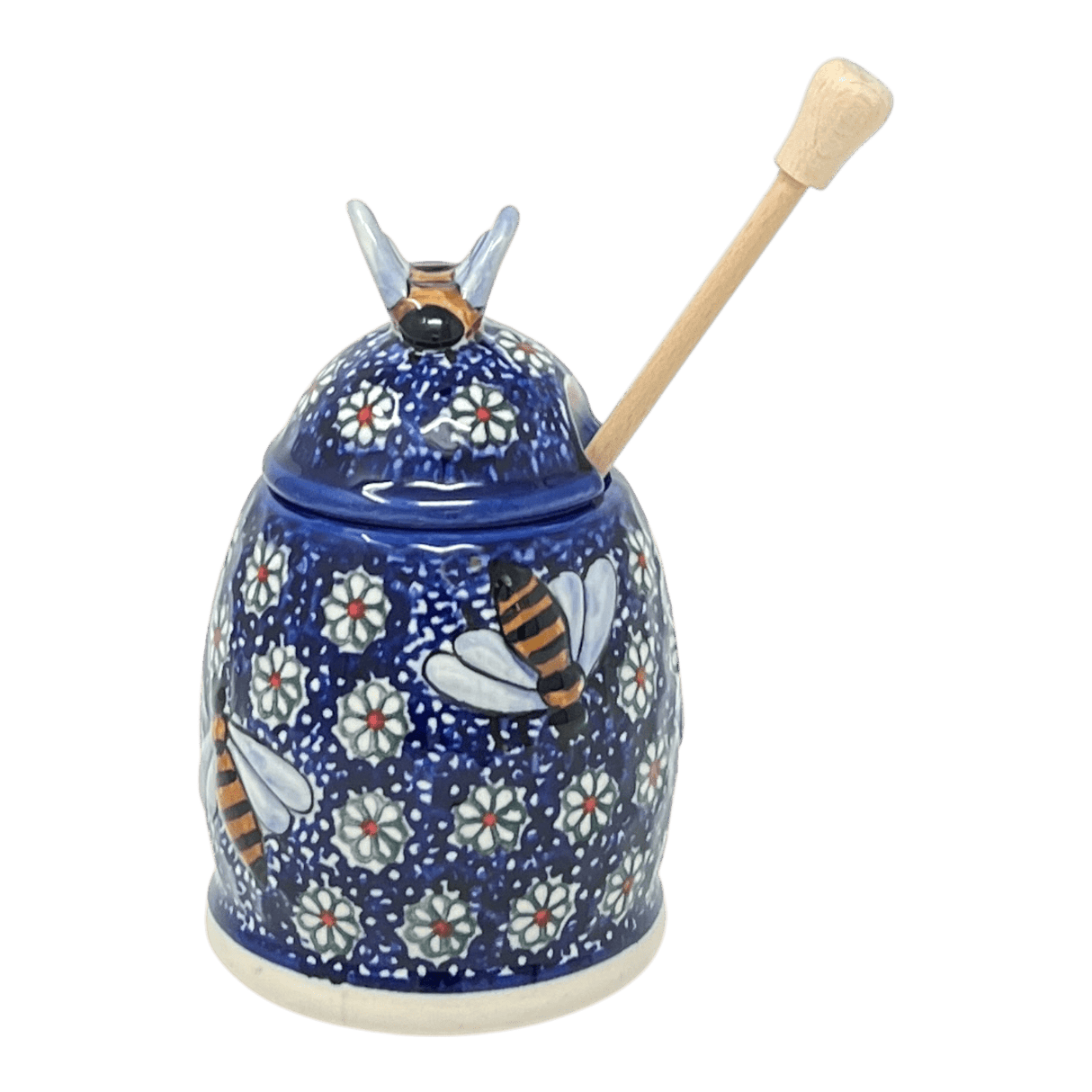 Jar, Honey, 5" in "Sea of Daisies" by Andy | NDA18-65