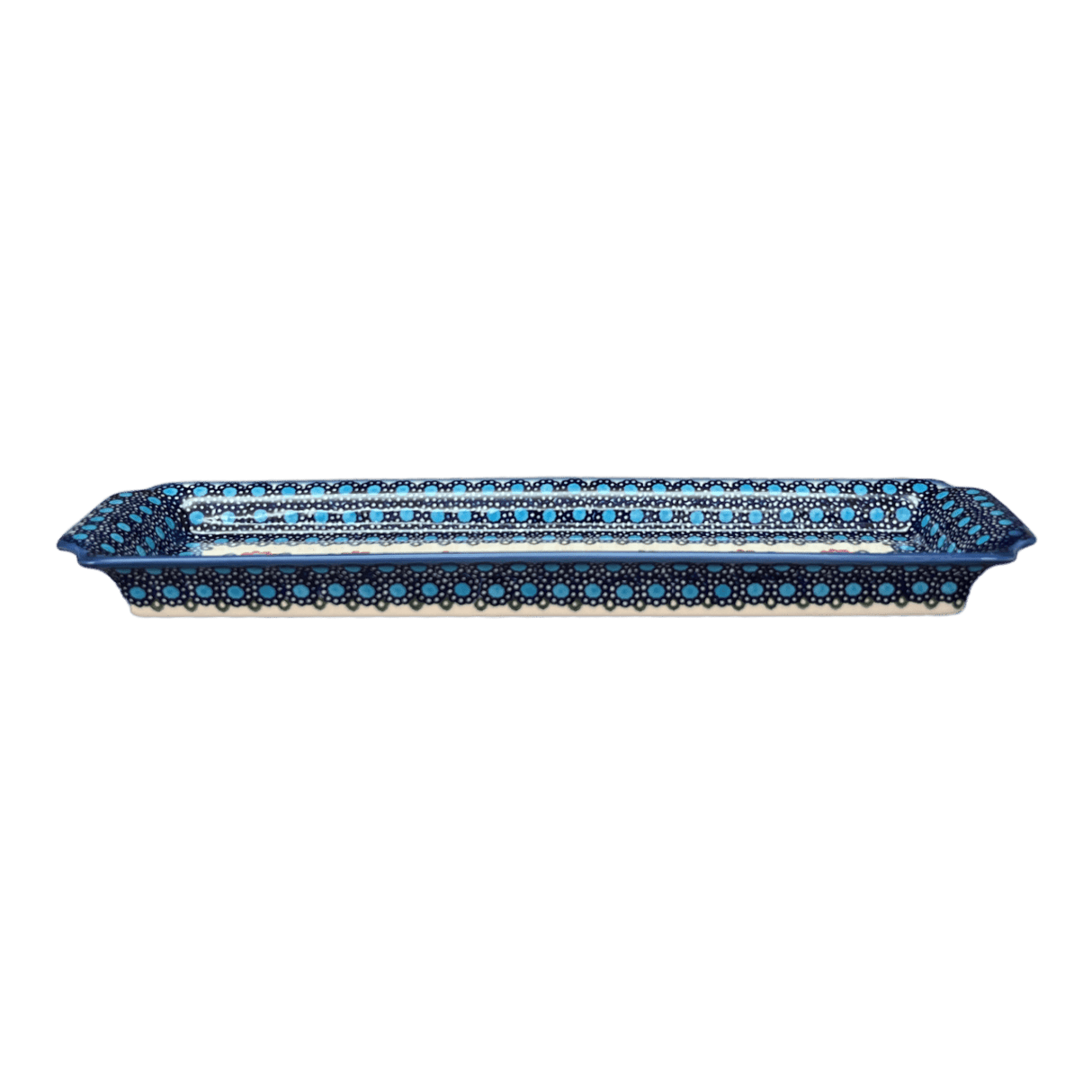 Tray, Rectangular, 16" x 4.5" in "Polish Bouquet" by Andy | NDA203-82