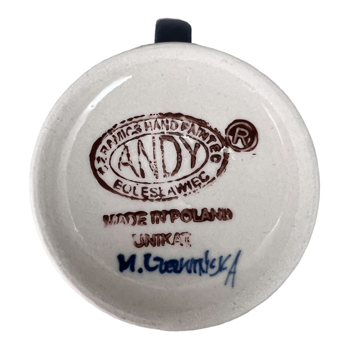 Mug, Straight Mug, 8 oz in "Red Lattice" by Andy | NDA350-20