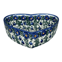 8" X 8.75" Heart Bowl (Blue Cascade) | NDA368-A31