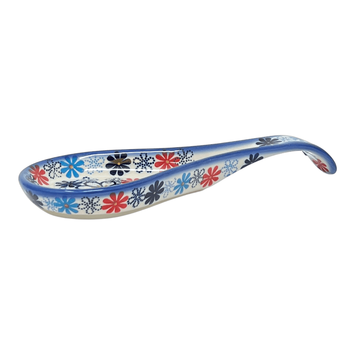 Spoon Rest, Large, 10.5" in "Flower Child" by Andy | NDA473-44