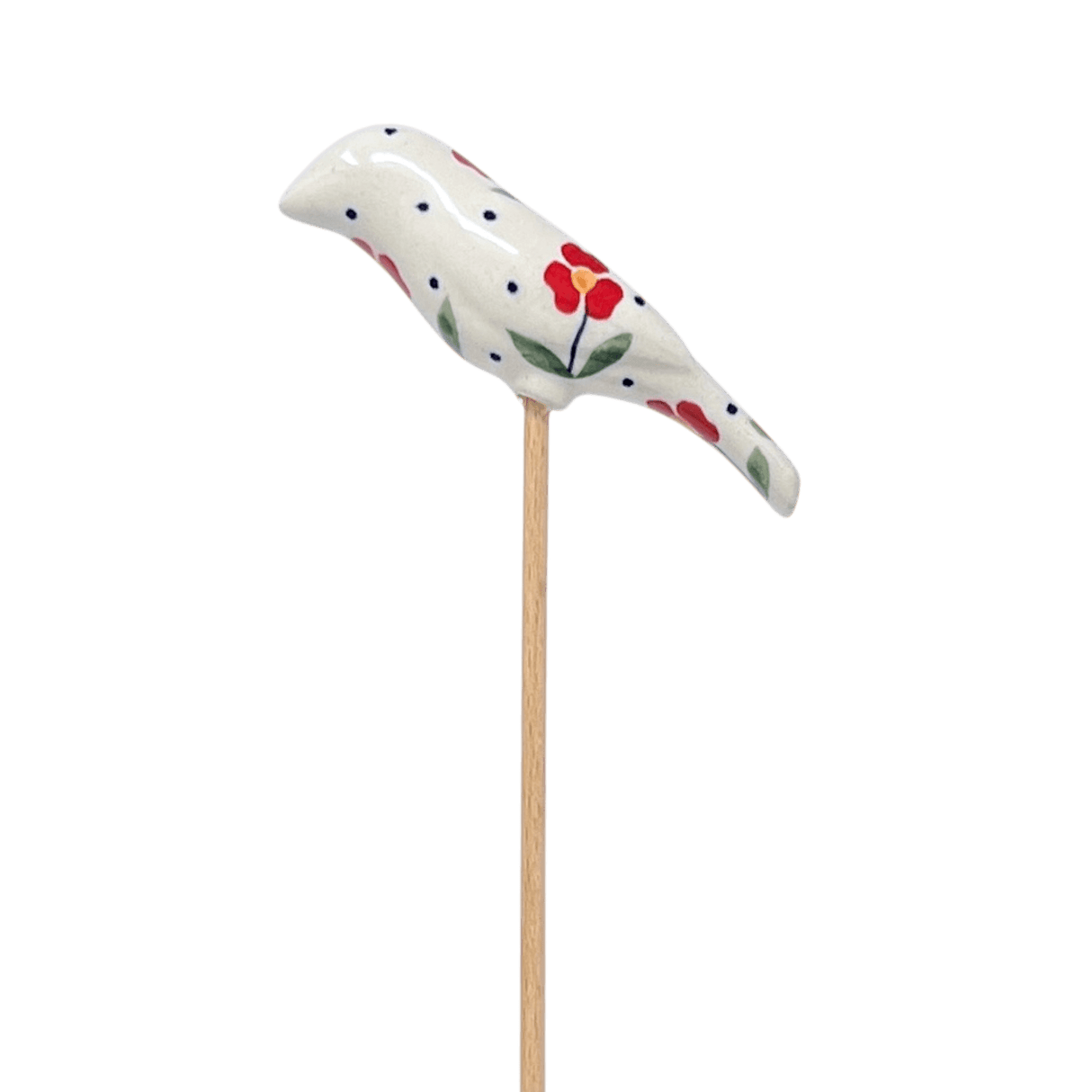 Ornament, Plant Stake, Bird, 2" in "Simply Beautiful" by Manufaktura | O067T-AC61
