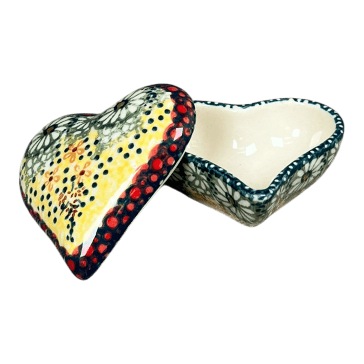 Heart Box, 3" in "Sunshine Grotto" by Manufaktura | P013S-WK52