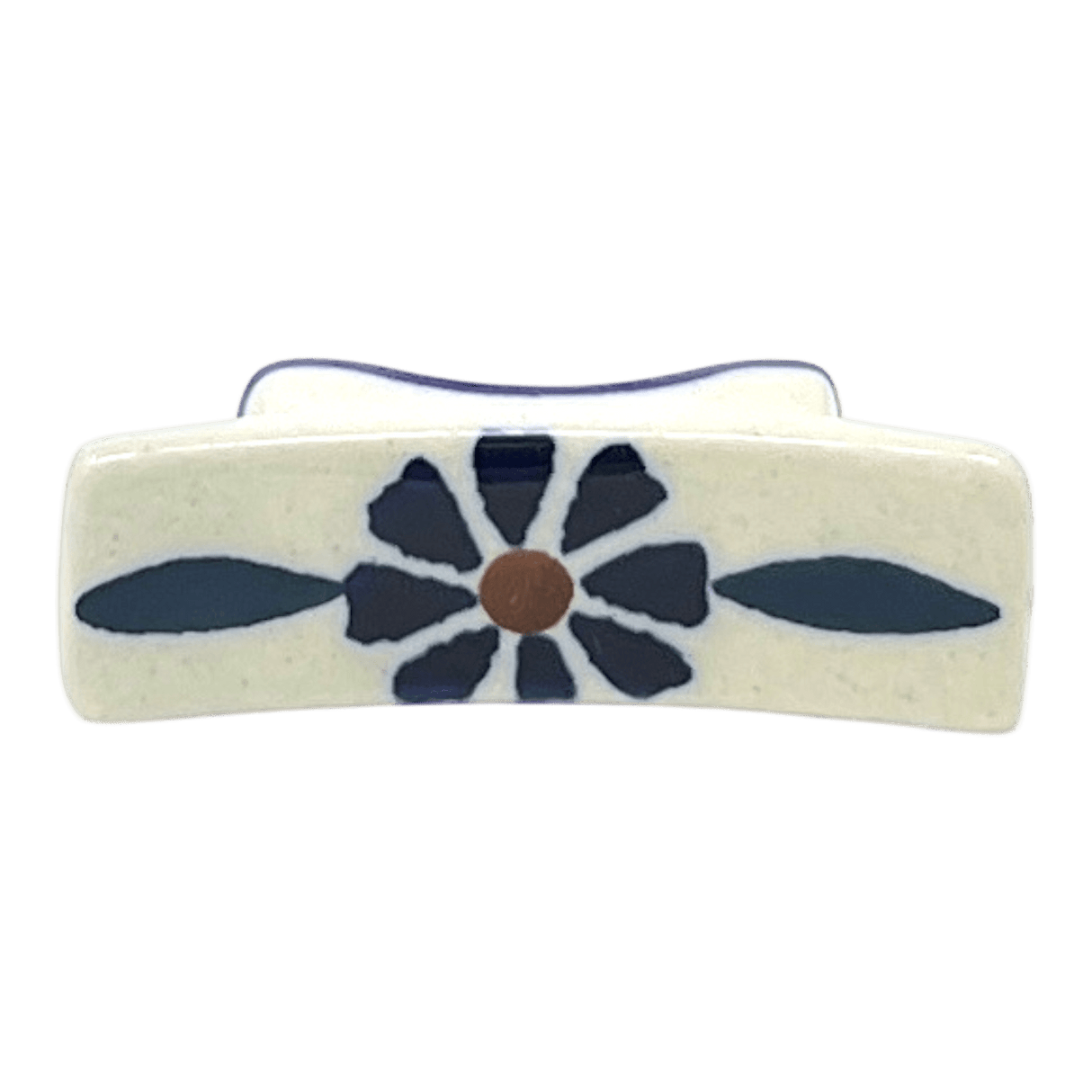 Chopstick Rest, 2" x 0.5" in "Floral Peacock" by Manufaktura | P021T-54KK