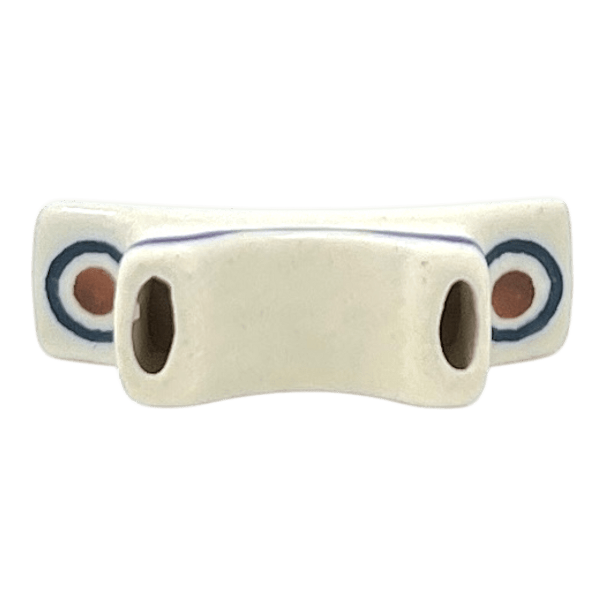 Chopstick Rest, 2" x 0.5" in "Floral Peacock" by Manufaktura | P021T-54KK