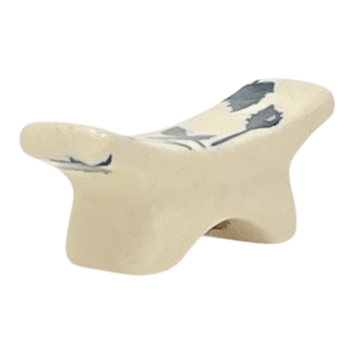 Chopstick Rest, 2" x 0.5" in "Green Spray" by Manufaktura | P021T-LISZ