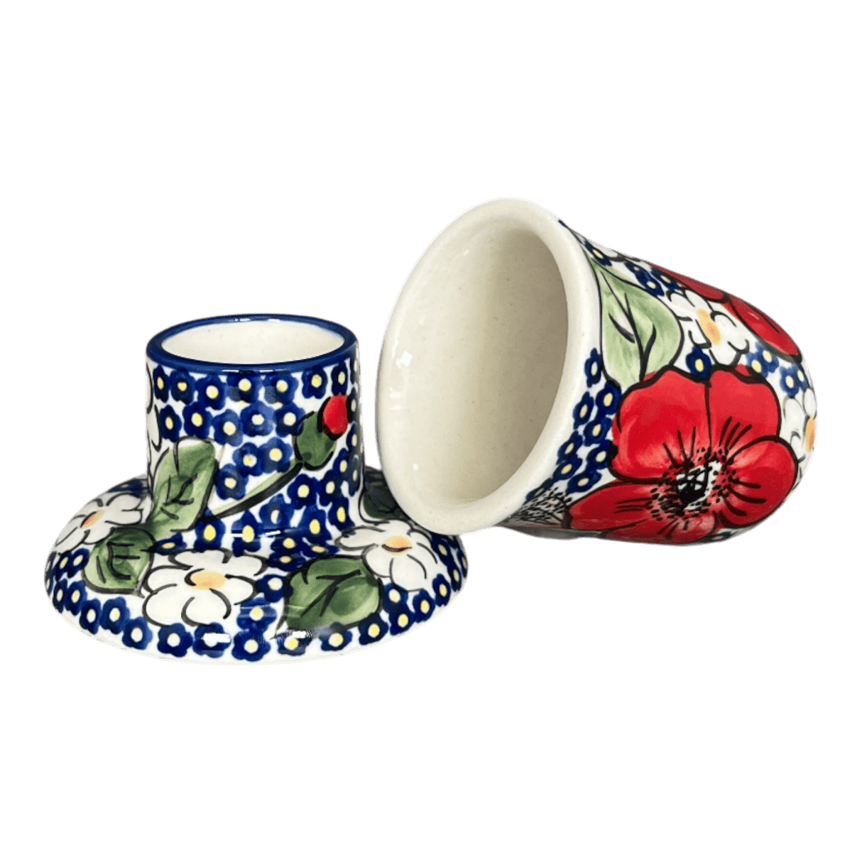 Container, Toothpick, 4" in "Poppies & Posies" by Manufaktura | P024S-IM02