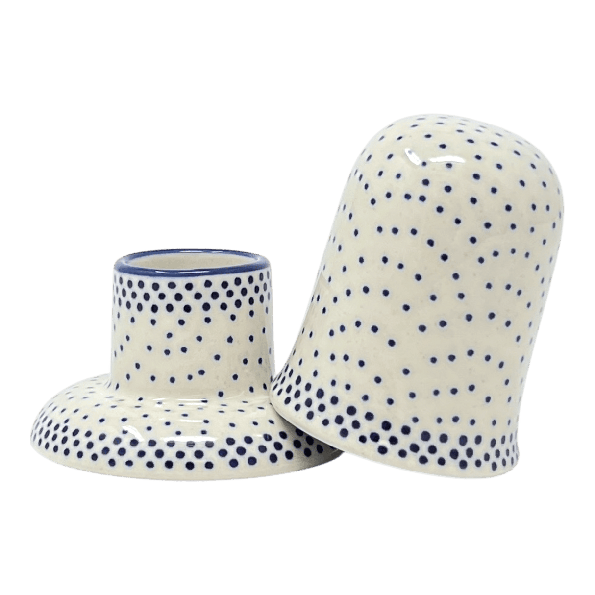 Container, Toothpick, 4" in "Misty Blue" by Manufaktura | P024U-61A