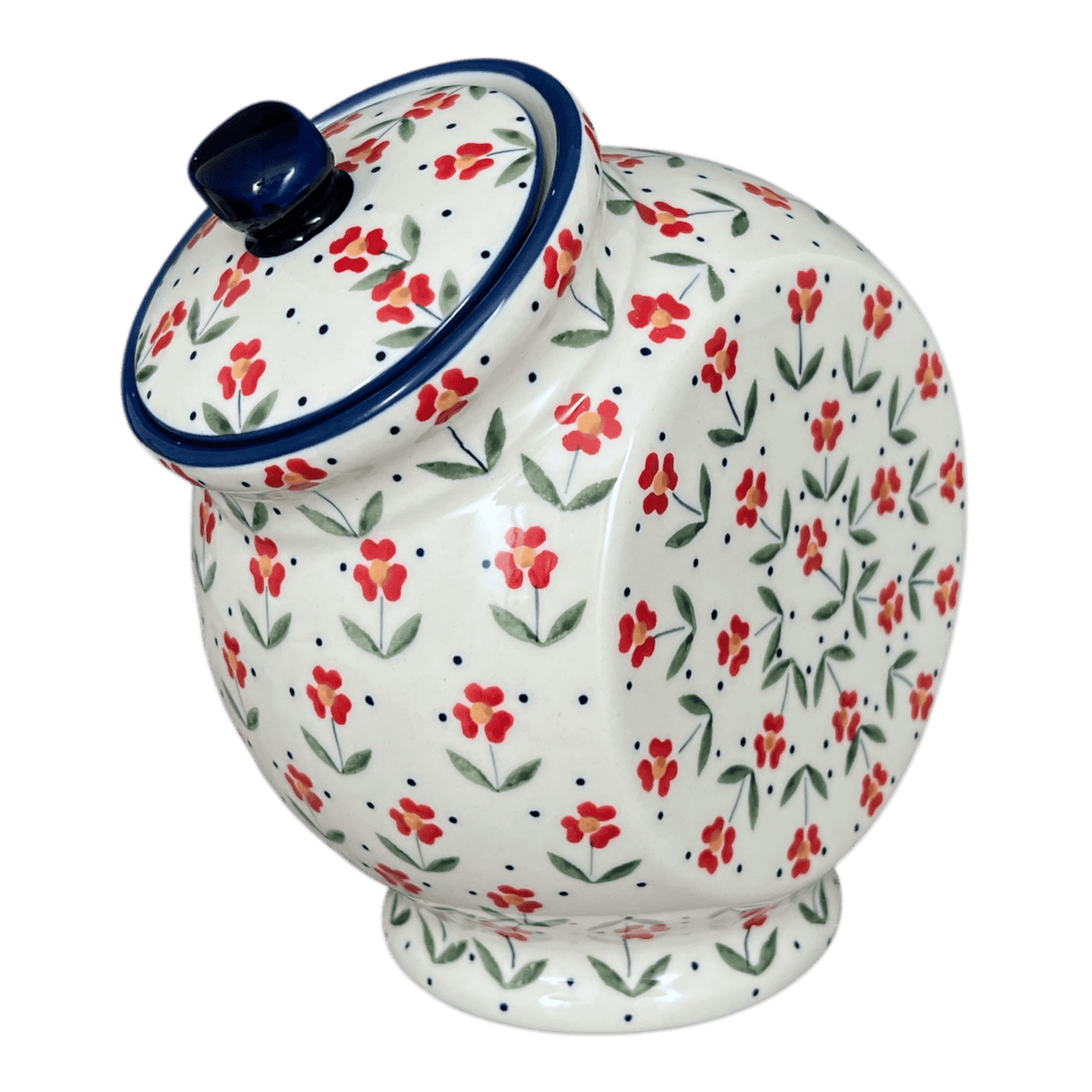 Candy/Cookie Jar, Round, 8.5" in "Simply Beautiful" by Manufaktura | P076T-AC61