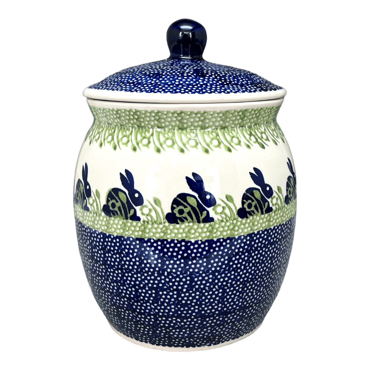 Canister, 3 Liter in "Bunny Love" by Manufaktura | P083T-P324