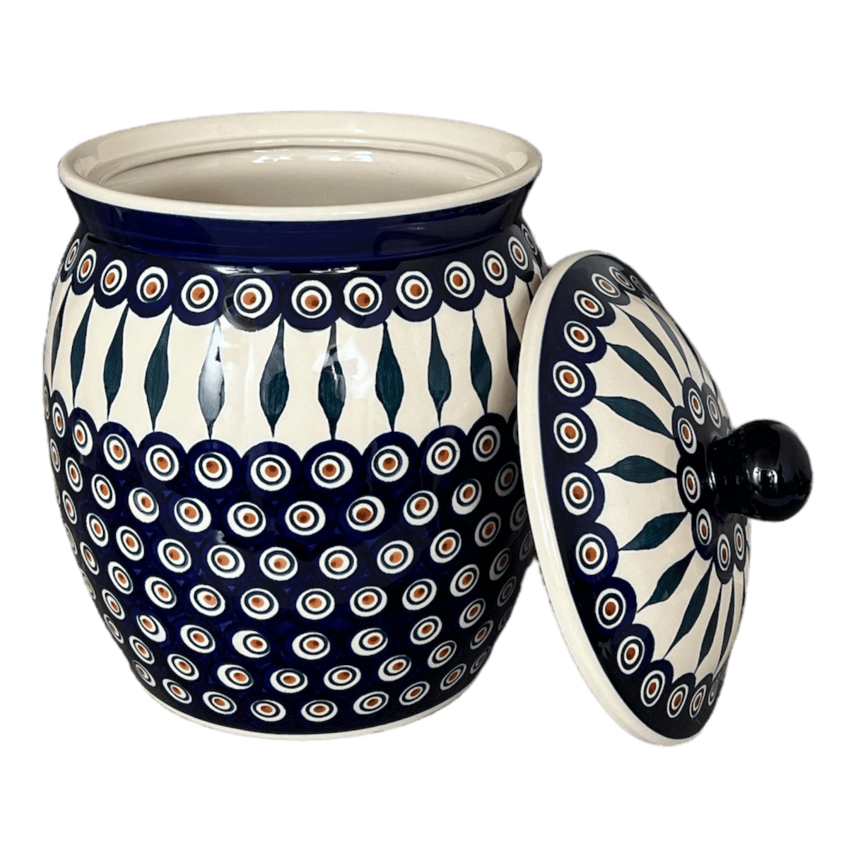 Canister, 5 Liter in "Peacock" by Manufaktura | P084T-54