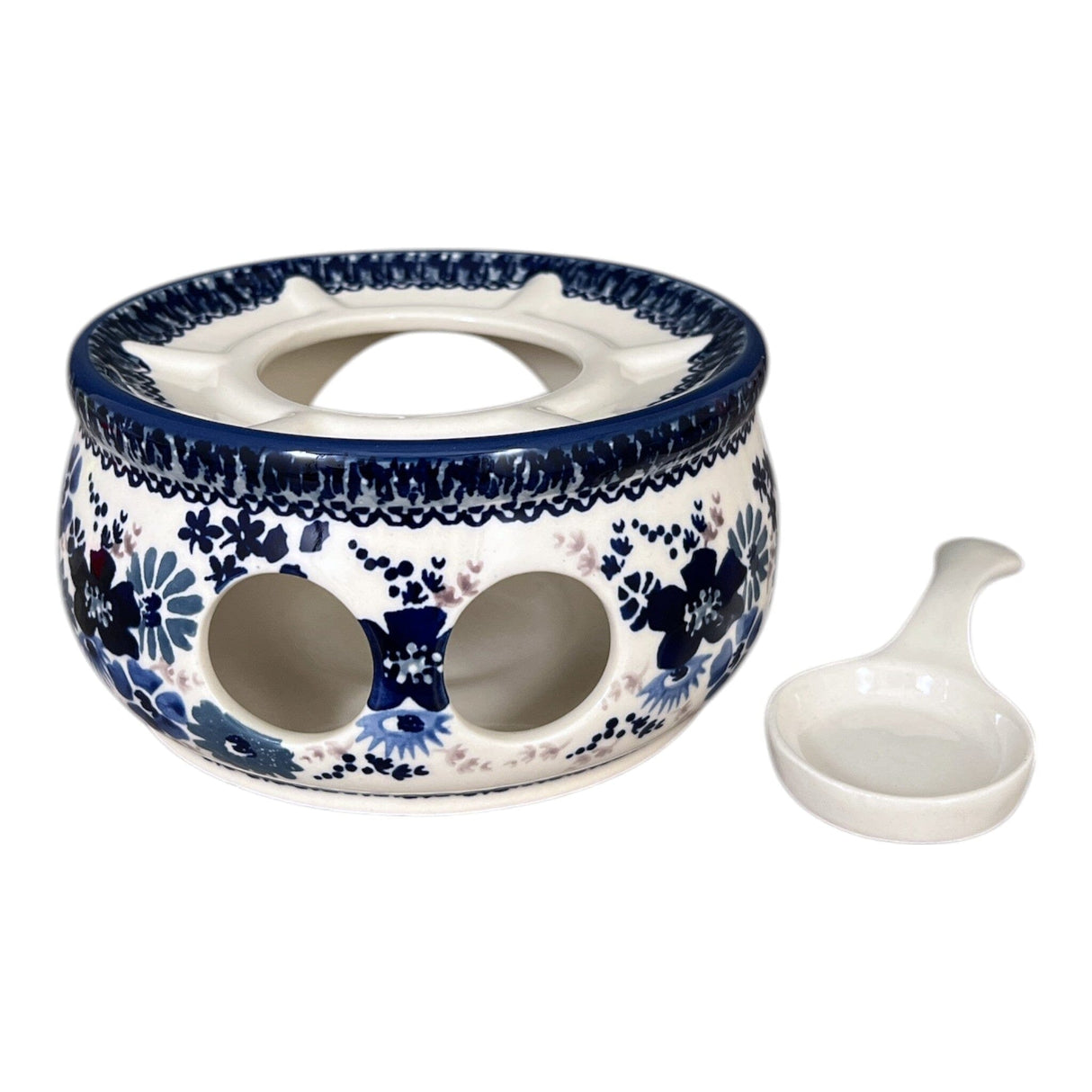 Heater/Warmer, 6" in "Blue Life" by Manufaktura | P089S-EO39