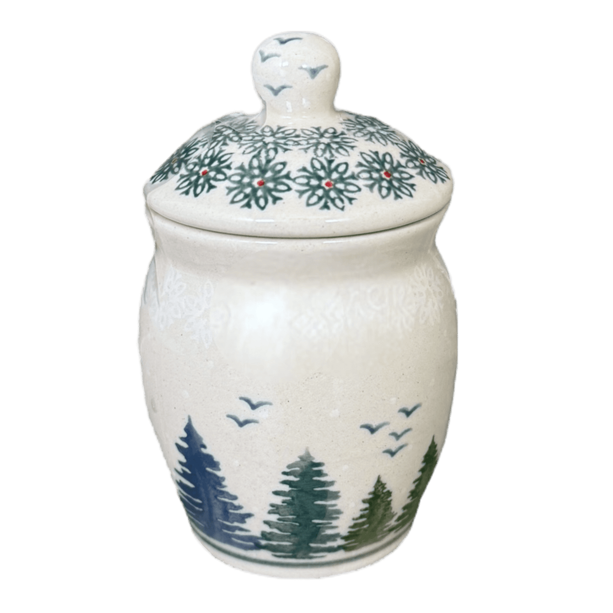 Canister, 0.25 Liter in "Pine Forest" by Manufaktura | P095S-PS29