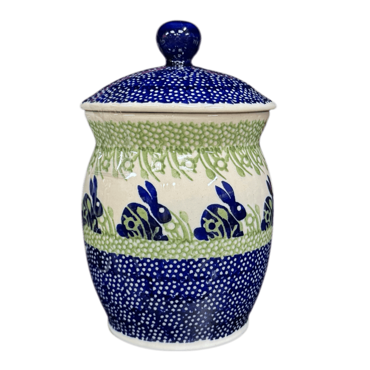 Canister, 1 Liter in "Bunny Love" by Manufaktura | P096T-P324