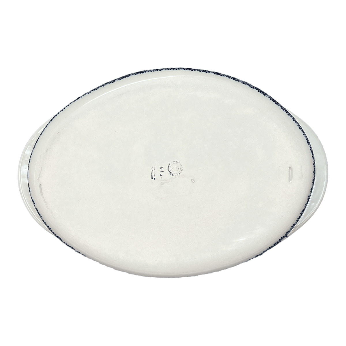 Baker, Oval, Large 10.25" x 15.5" in "Lily of the Valley" by Manufaktura | P102T-ASD