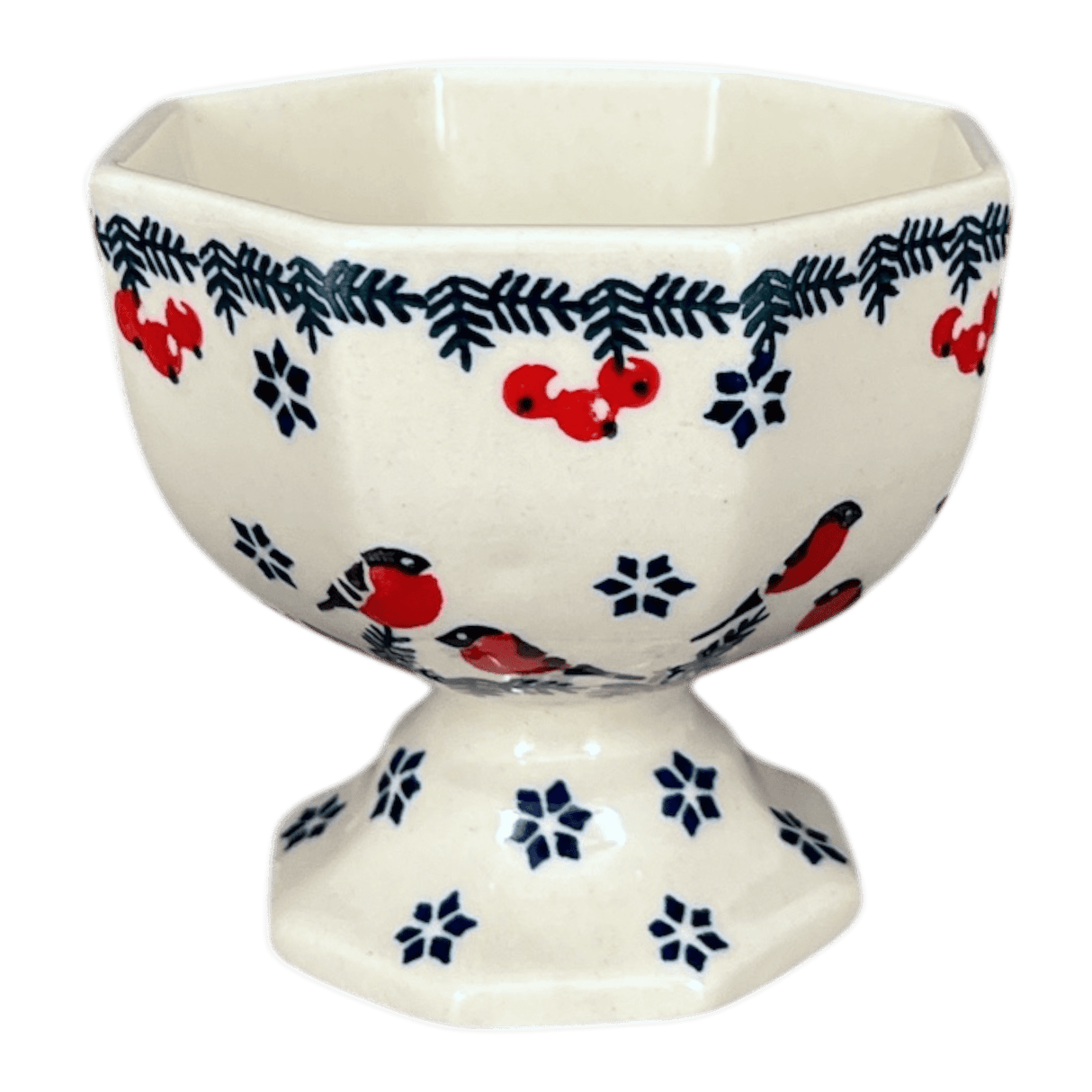 Cup, Ice Cream, 4" in "Red Bird" by Manufaktura | P113T-GILE