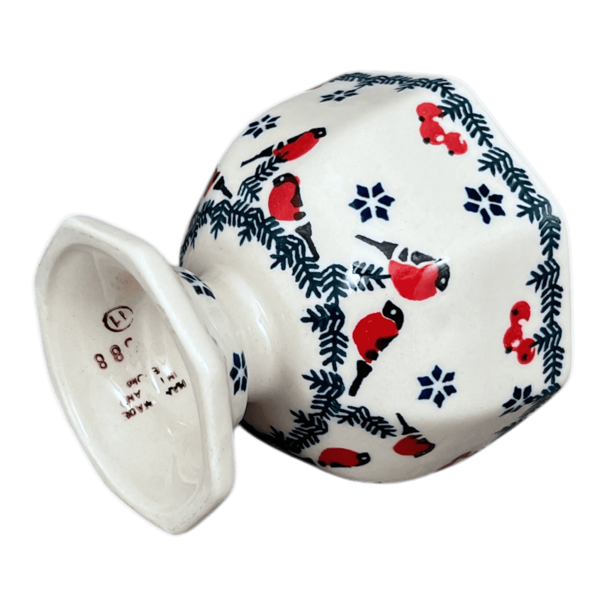 Cup, Ice Cream, 4" in "Red Bird" by Manufaktura | P113T-GILE