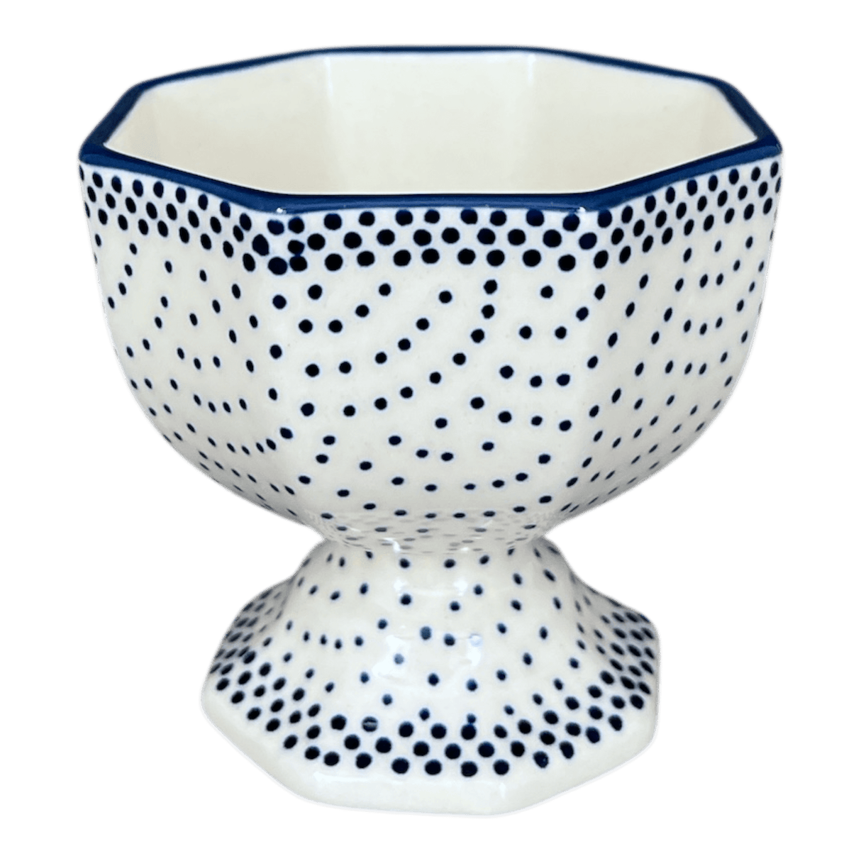 Cup, Ice Cream, 4" in "Misty Blue" by Manufaktura | P113U-61A