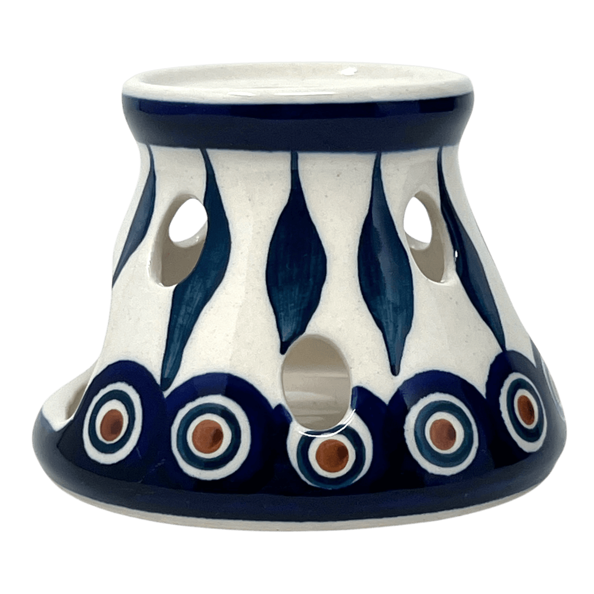 Heater/Warmer, Small 3" in "Peacock" by Manufaktura | P137T-54