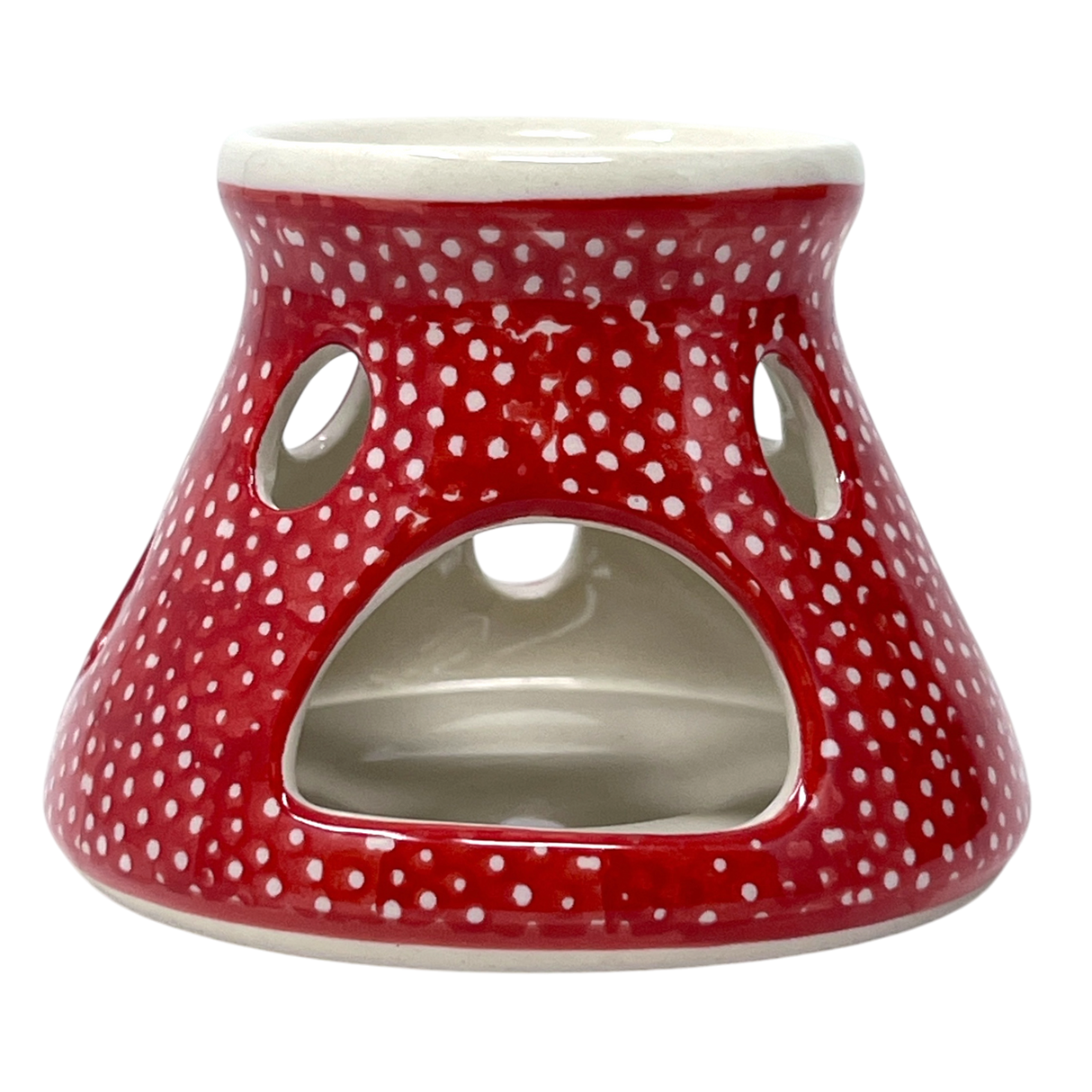 Heater/Warmer, Small 3" in "Red Sky at Night" by Manufaktura | P137T-WCZE