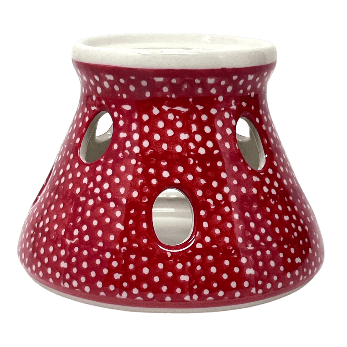 Heater/Warmer, Small 3" in "Red Sky at Night" by Manufaktura | P137T-WCZE