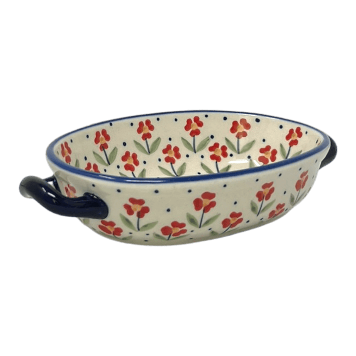 Baker, Oval, Handles, Small 8.5" x 4.75" in "Simply Beautiful" by Manufaktura | P138T-AC61