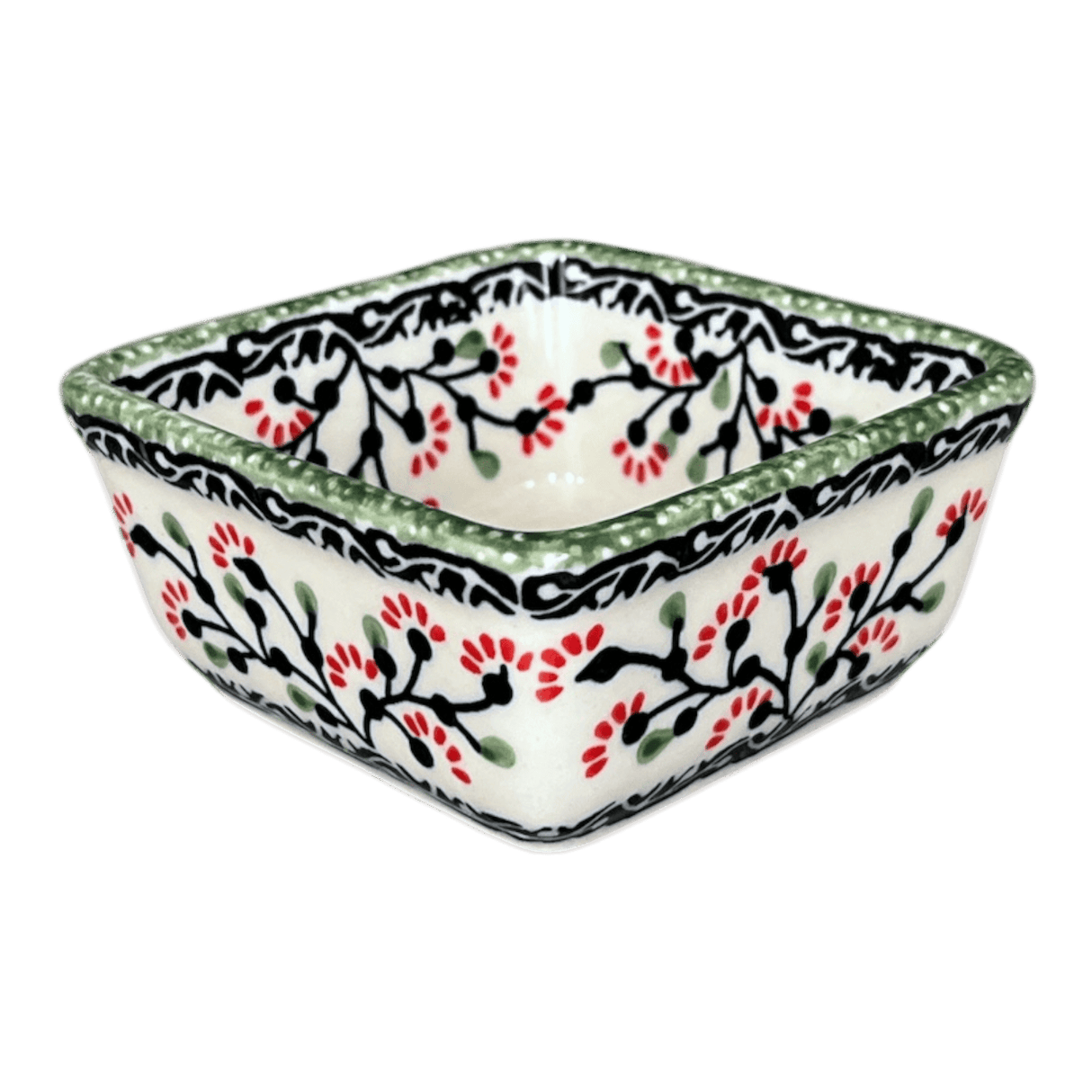 Baker, Square, 3.5" in "Cherry Blossoms" by Manufaktura | P150S-DPGJ