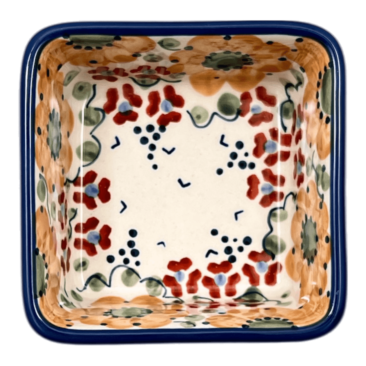 Baker, Square, 3.5" in "Autumn Harvest" by Manufaktura | P150S-LB