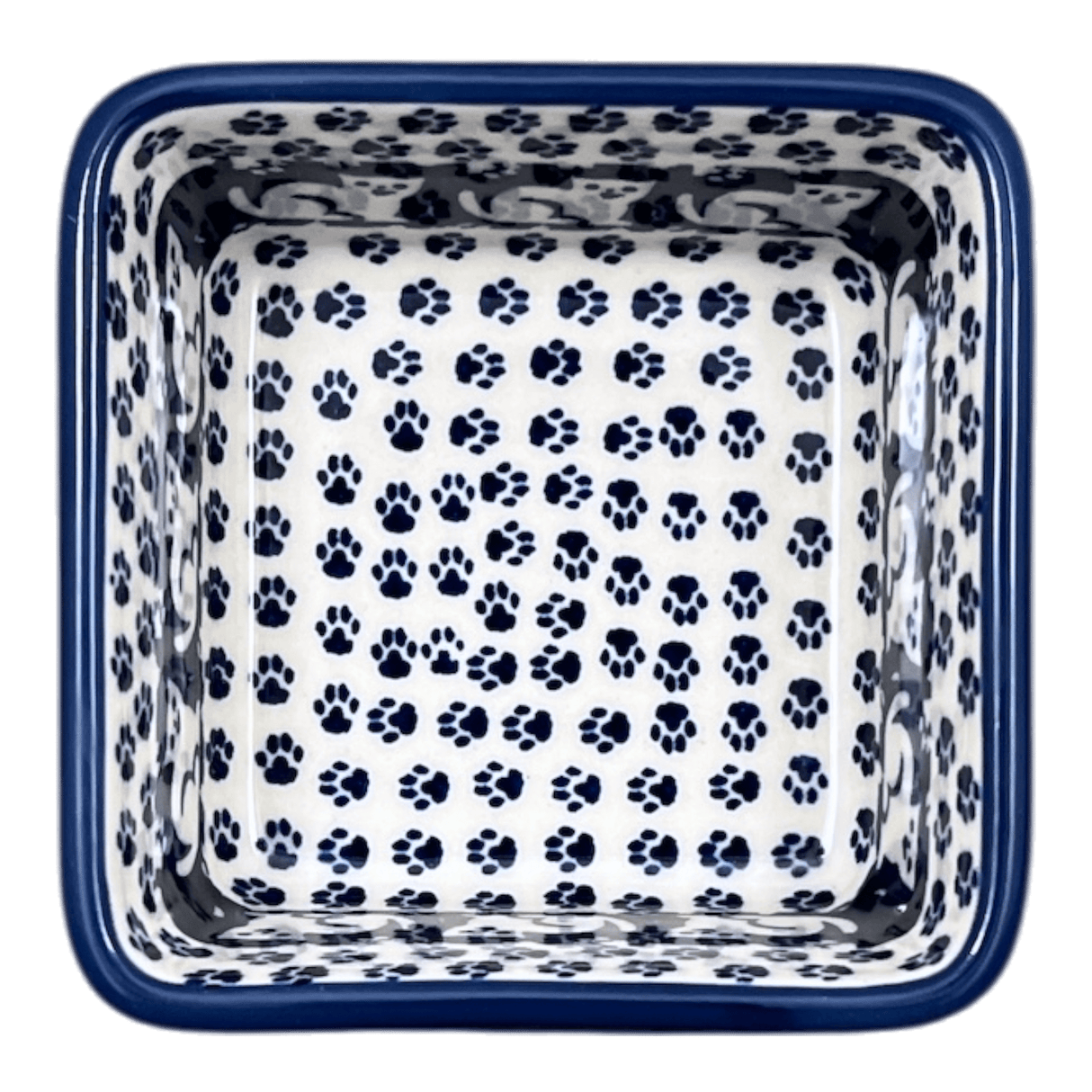 Baker, Square, 3.5" in "Kitty Cat Path" by Manufaktura | P150T-KOT6