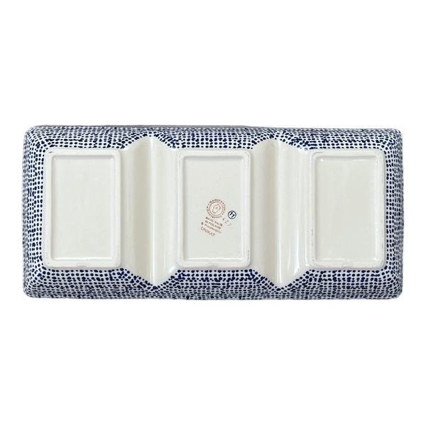 3 Section Divided Dish (Fiesta) P155UU1 The Polish Pottery Outlet