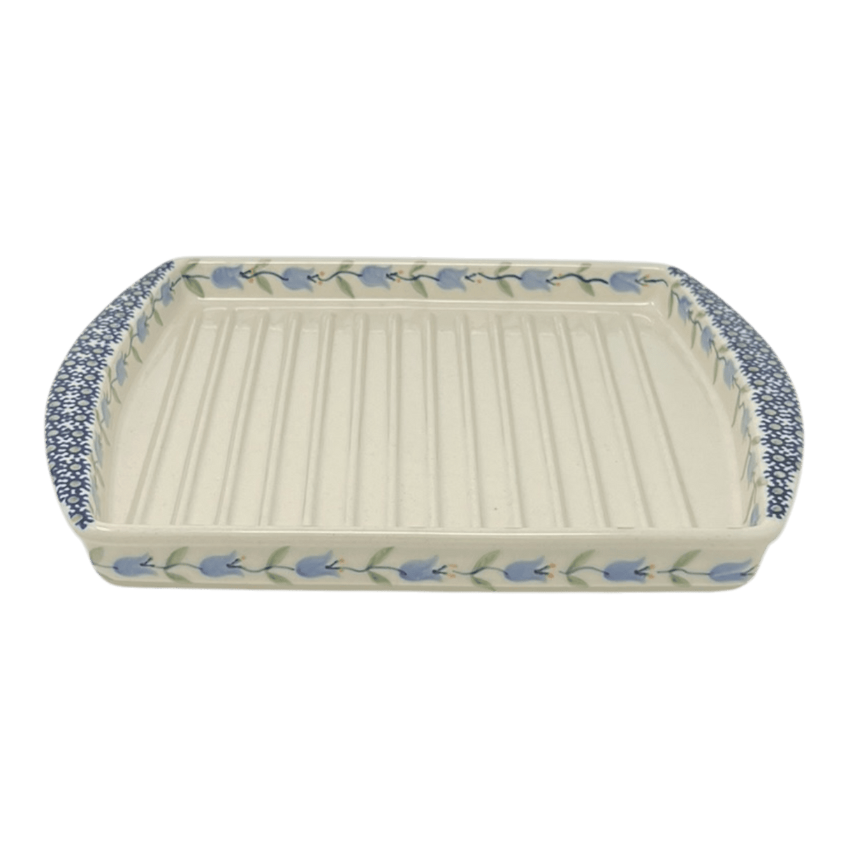 Tray, Bacon, 8.25" x 10.5" in "Lily of the Valley" by Manufaktura | P191T-ASD