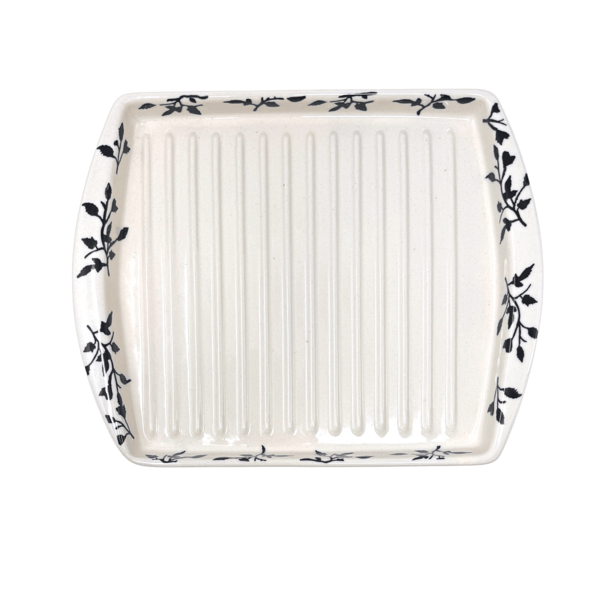 Tray, Bacon, 8.25" x 10.5" in "Black Spray" by Manufaktura | P191T-LISC