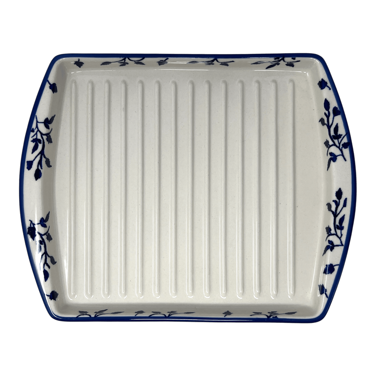 Tray, Bacon, 8.25" x 10.5" in "Blue Spray" by Manufaktura | P191T-LISK