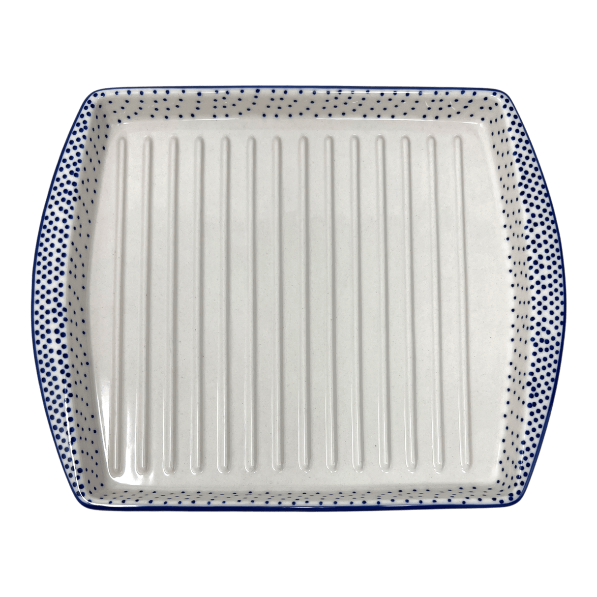 Tray, Bacon, 8.25" x 10.5" in "Misty Blue" by Manufaktura | P191U-61A