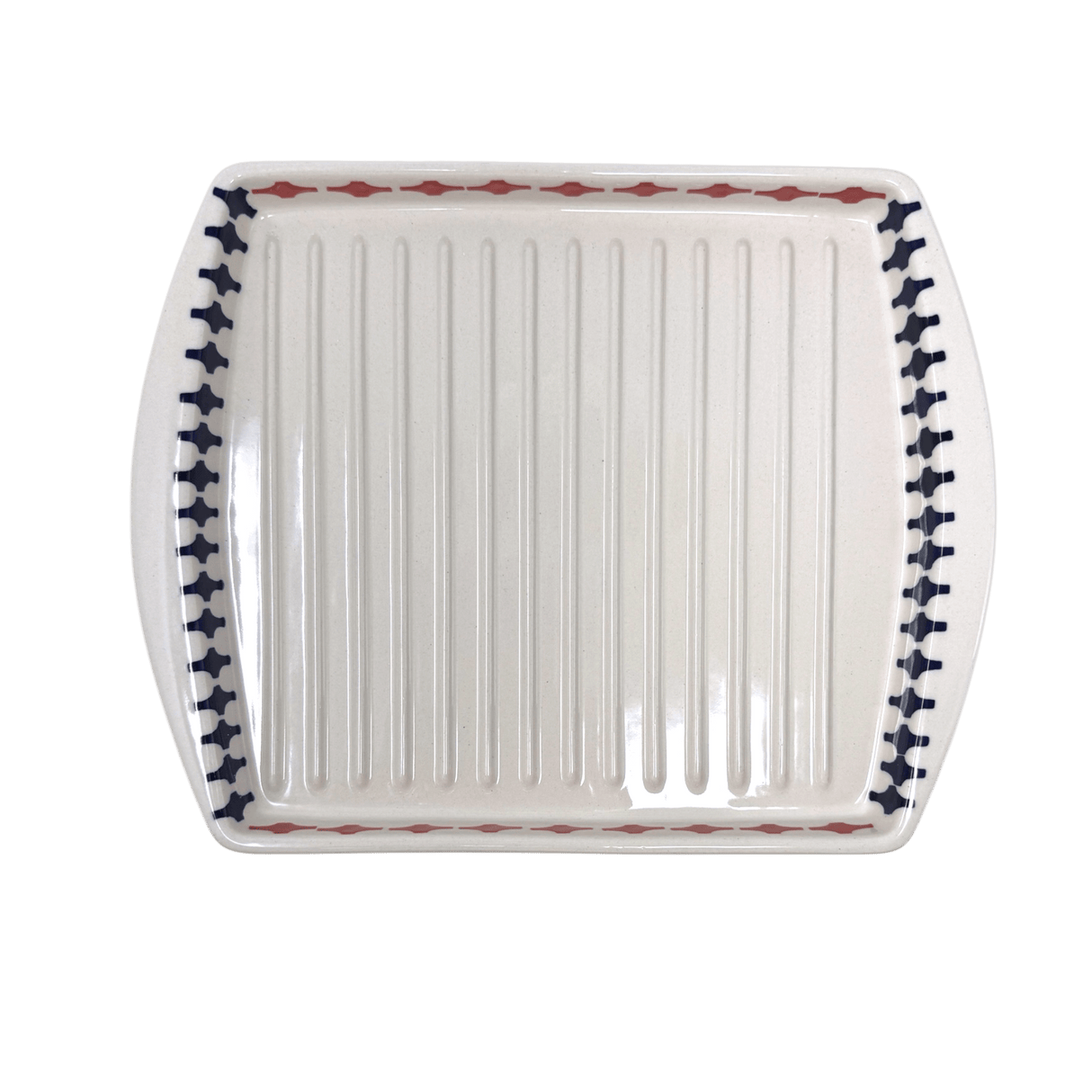 Tray, Bacon, 8.25" x 10.5" in "Shock Waves" by Manufaktura | P191U-GZ42