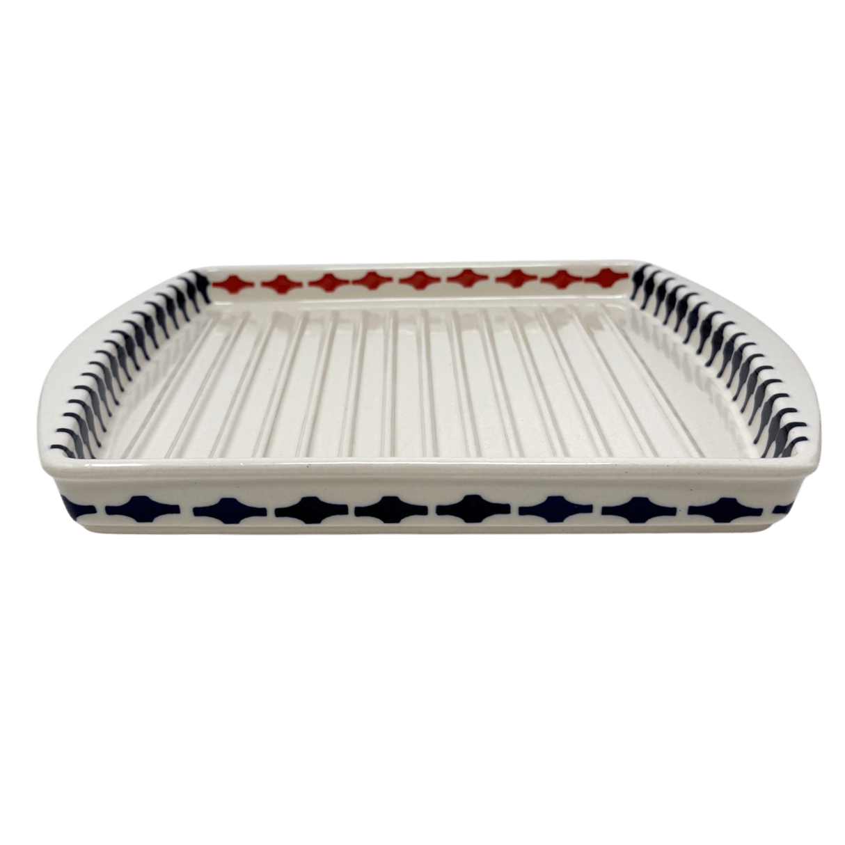 Tray, Bacon, 8.25" x 10.5" in "Shock Waves" by Manufaktura | P191U-GZ42