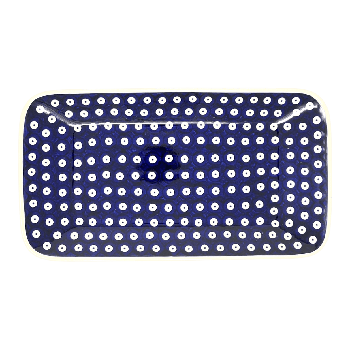 Platter, Rectangular, 14" x 8" in "Dot to Dot" by Manufaktura | P202T-70A