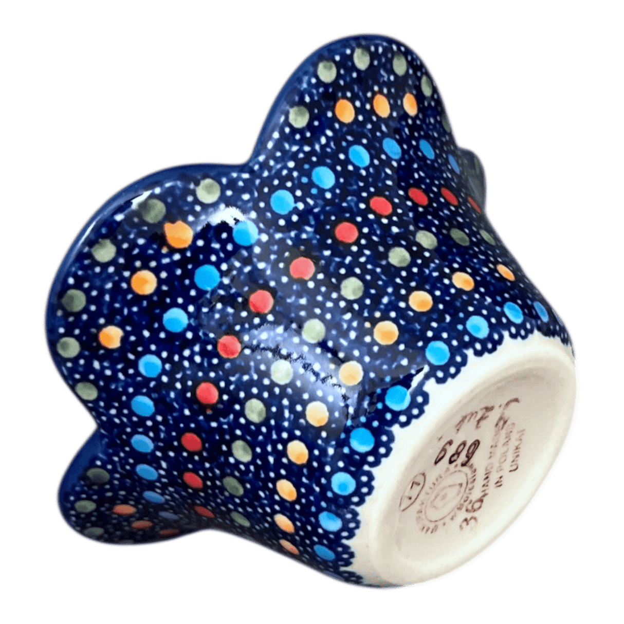 Bowl, Scalloped, 2" in "Neon Lights" by Manufaktura | P206S-IZ20