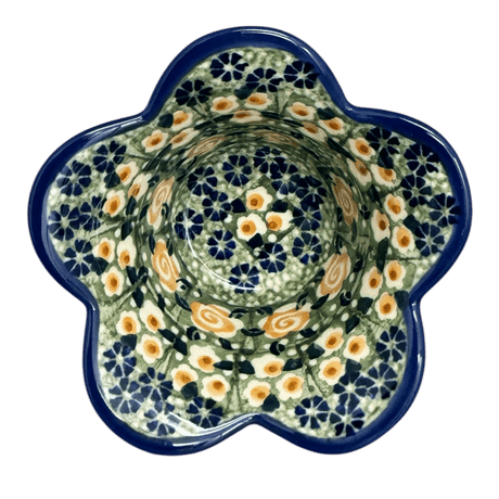 Bowl, Scalloped, 2" in "Perennial Garden" by Manufaktura | P206S-LM