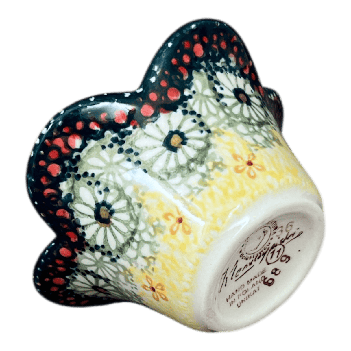 Bowl, Scalloped, 2" in "Sunshine Grotto" by Manufaktura | P206S-WK52