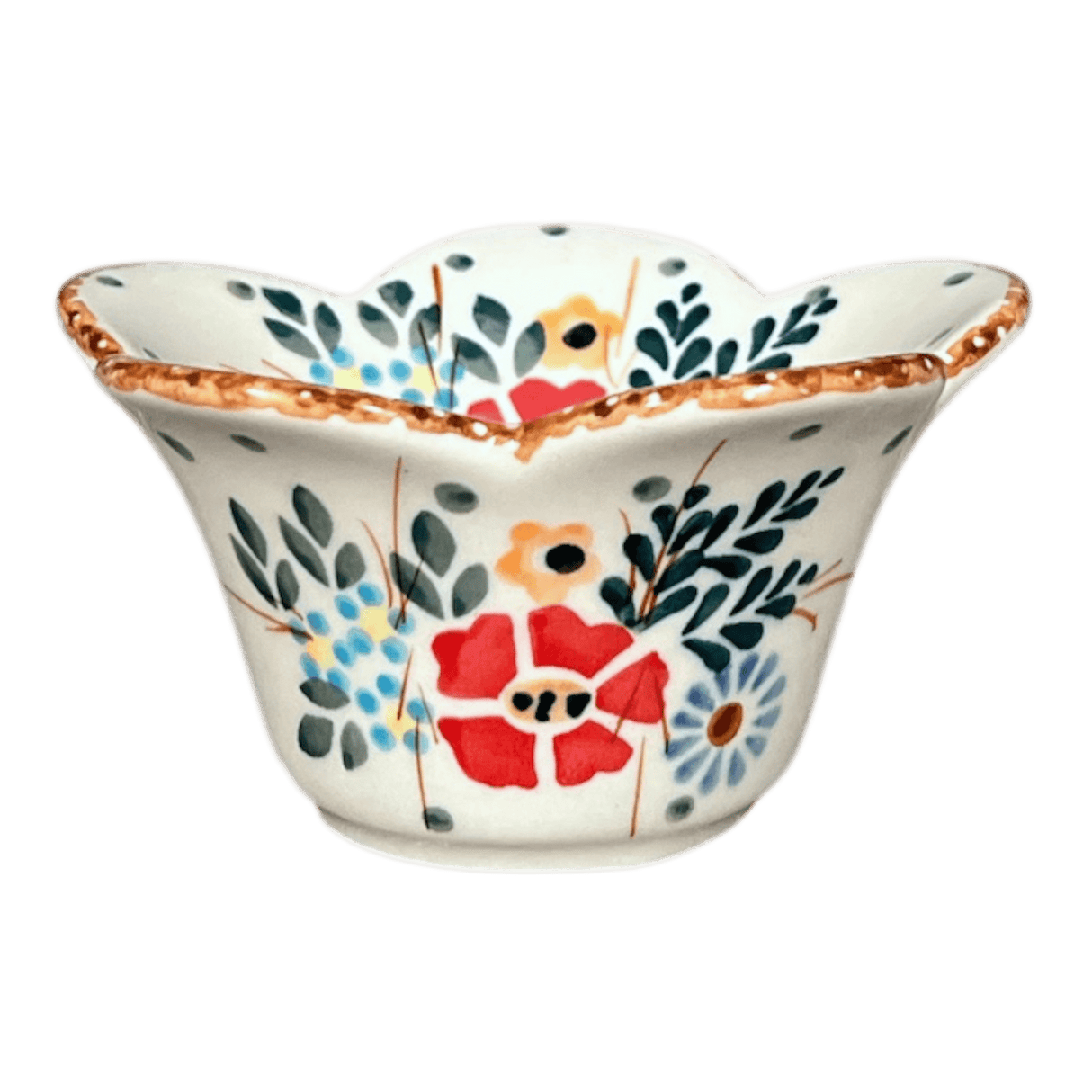 Bowl, Scalloped, 2" in "Country Pride" by Manufaktura | P206T-GM13