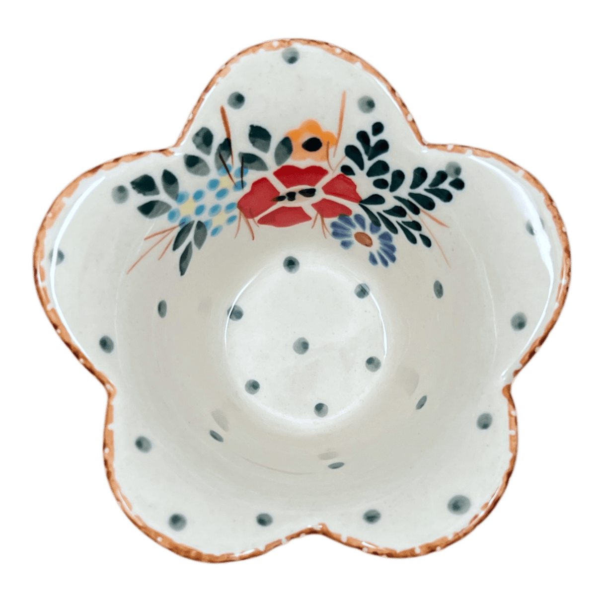 Bowl, Scalloped, 2" in "Country Pride" by Manufaktura | P206T-GM13
